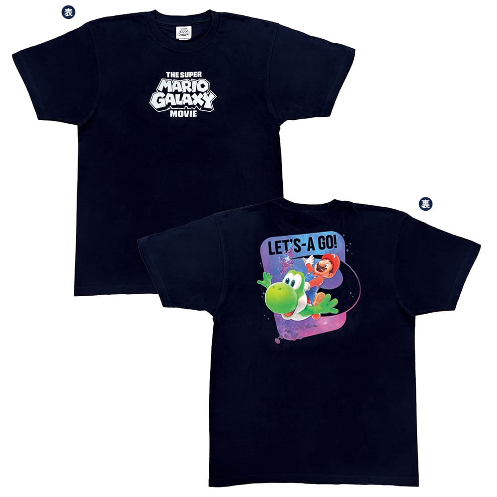 ザ・スーパーマリオギャラクシー・ムービー　Ｔシャツ（Lサイズ）