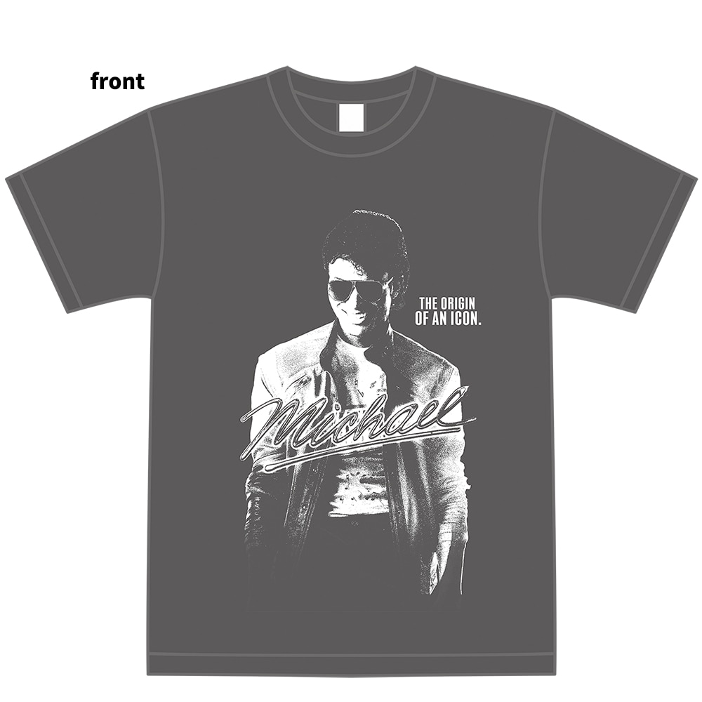 Michael／マイケル　ポスターＴシャツ ブラック（Lサイズ）