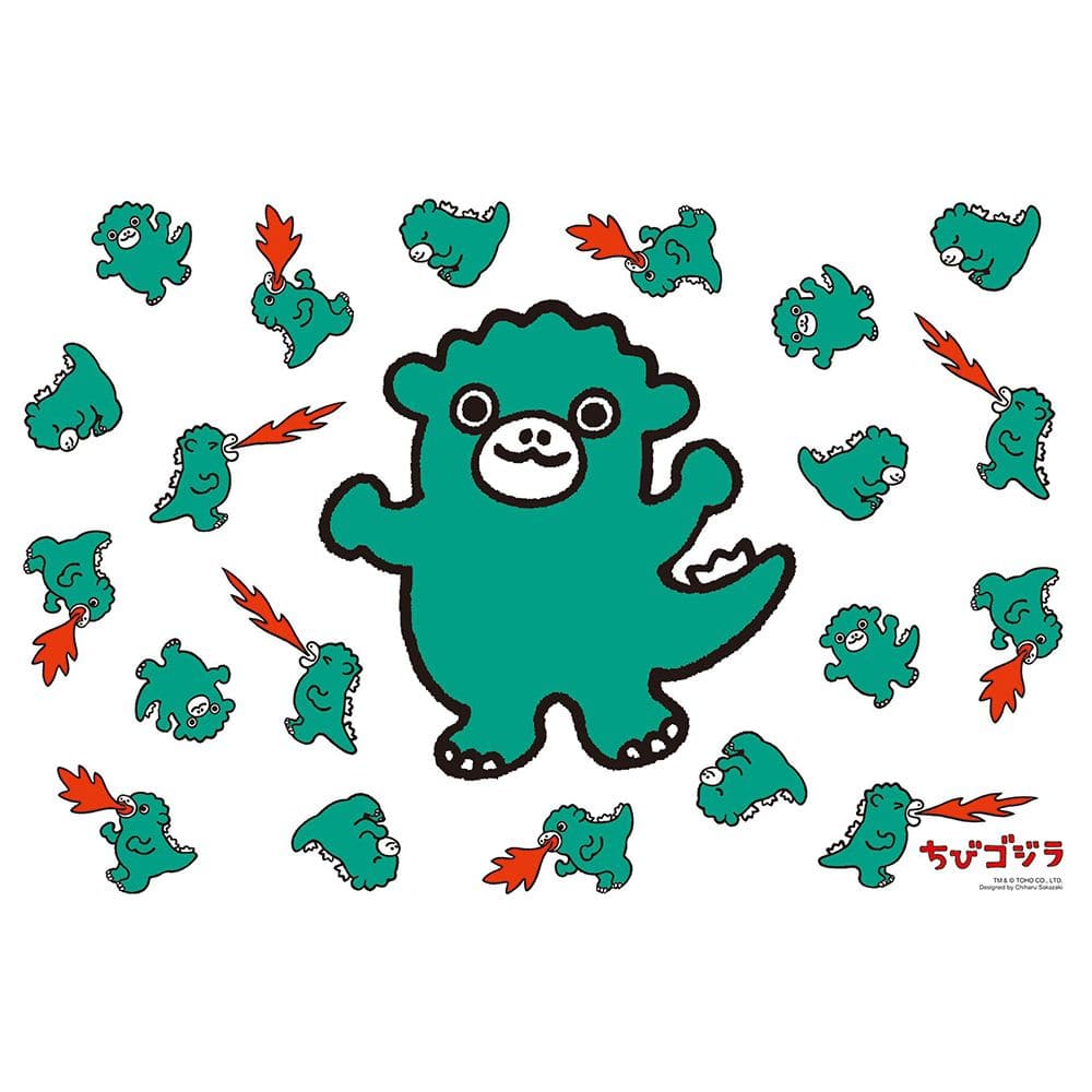 ちびゴジラ　ジグソーパズル　108-L725　ちびゴジラ