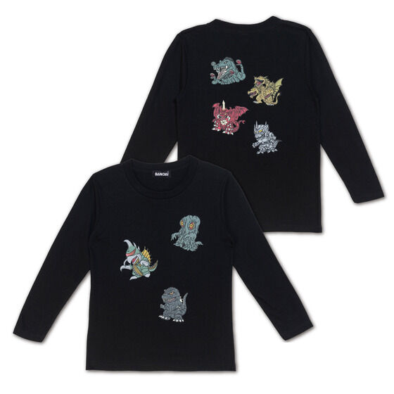 【ゴジラ】デフォルメコレクション　長袖Tシャツ