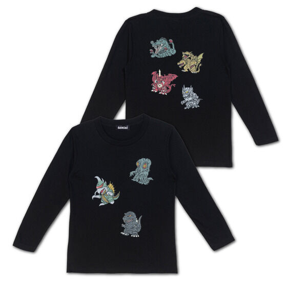 【ゴジラ】デフォルメコレクション　長袖Tシャツ