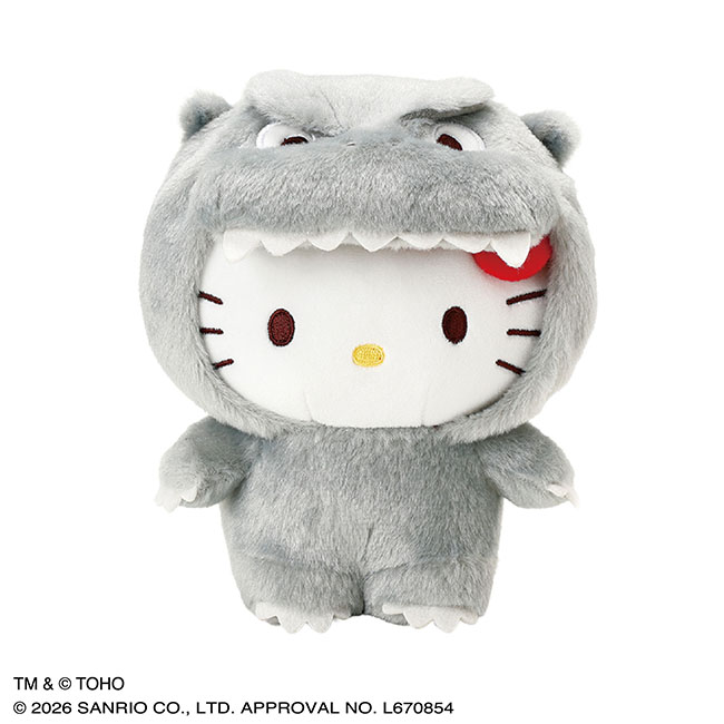 GODZILLA ・SANRIO CHARACTERS　ぬいぐるみ（Ａ）