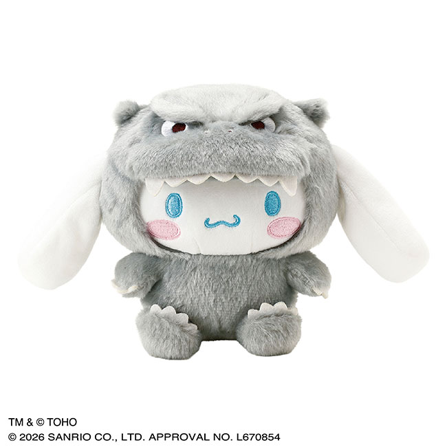 GODZILLA ・SANRIO CHARACTERS　ぬいぐるみ（Ｅ）