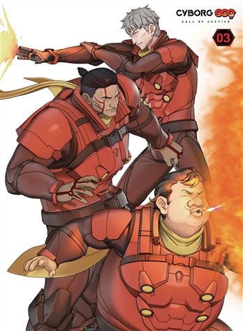 【TOHO animation STORE 限定版】CYBORG009 CALL OF JUSTICE Vol.3 Blu-ray