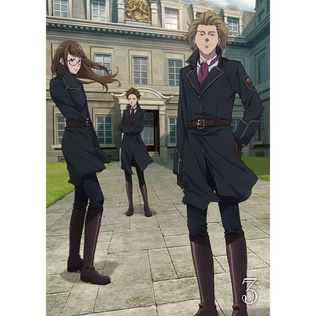 【TOHO animation STORE 限定版】 Fairy gone フェアリーゴーン Blu-ray Vol.3+ミニキャラアクリルキーホルダー＆ミニ小説セット