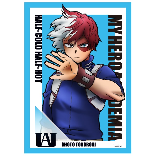 僕のヒーローアカデミア クリアポスター 5th Anniversary REGENERATION 轟 焦凍