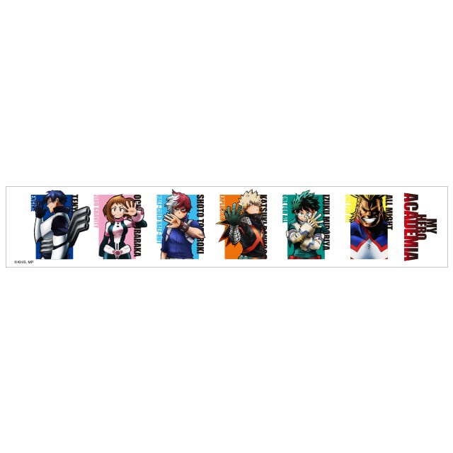僕のヒーローアカデミア マフラータオル 5th Anniversary REGENERATION