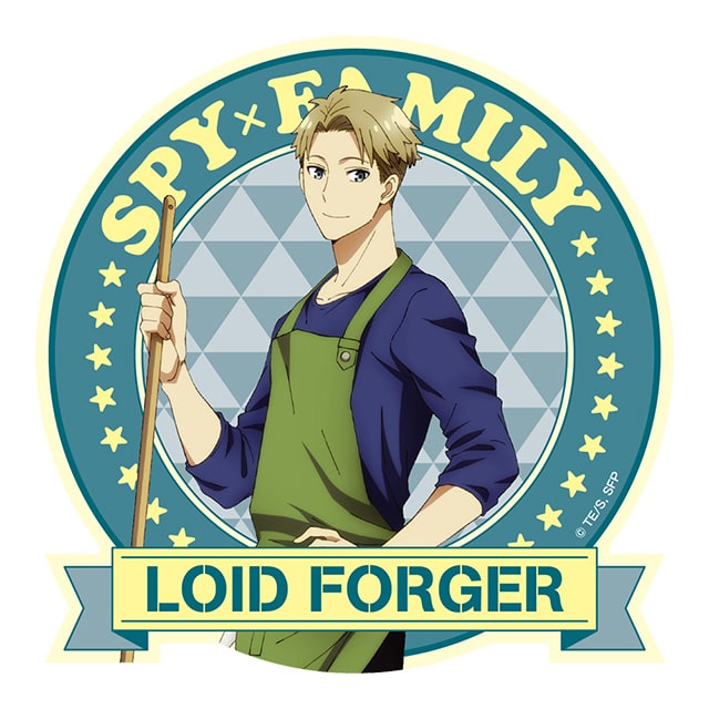 SPY×FAMILY トラベルステッカー ロイド お掃除Ver.