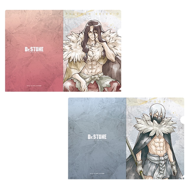 Dr.STONE クリアファイル2枚セット D （司/氷月）JF2023 Ver.