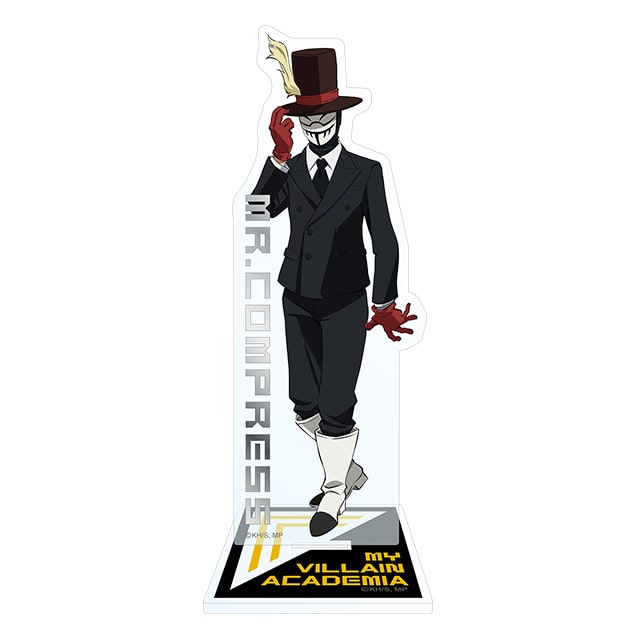 僕のヒーローアカデミア suit costume 箔押しアクリルスタンド／Mr.コンプレス