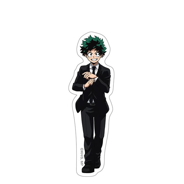 僕のヒーローアカデミア suit costume ステッカー／緑谷出久