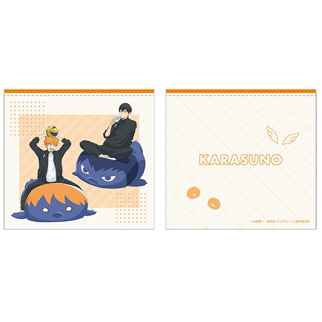 ハイキュー!! 描き下ろしポーチ 烏野高校 JF2024 Ver.