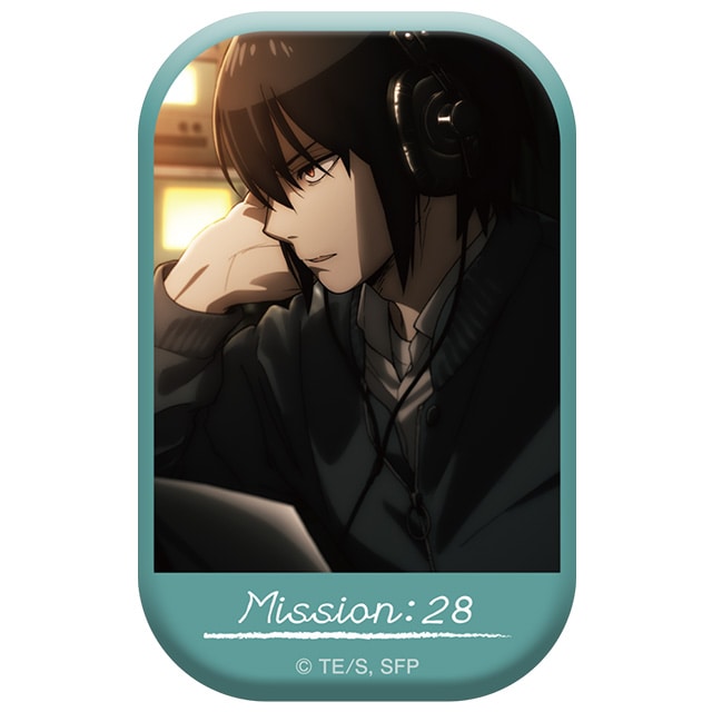SPY×FAMILY メインビジュアルスクエア缶バッジ／MISSION:28