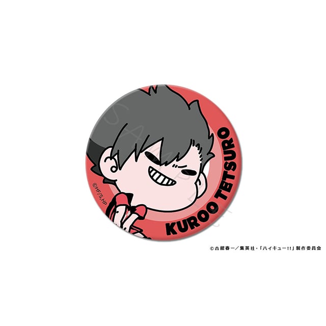 ハイキュー!! mochocho 缶バッジ直径57ｍｍ 黒尾鉄朗