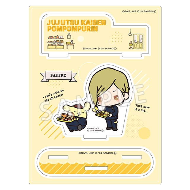 呪術廻戦 懐玉・玉折×サンリオキャラクターズ アクリルスタンド 七海 建人×ポムポムプリン