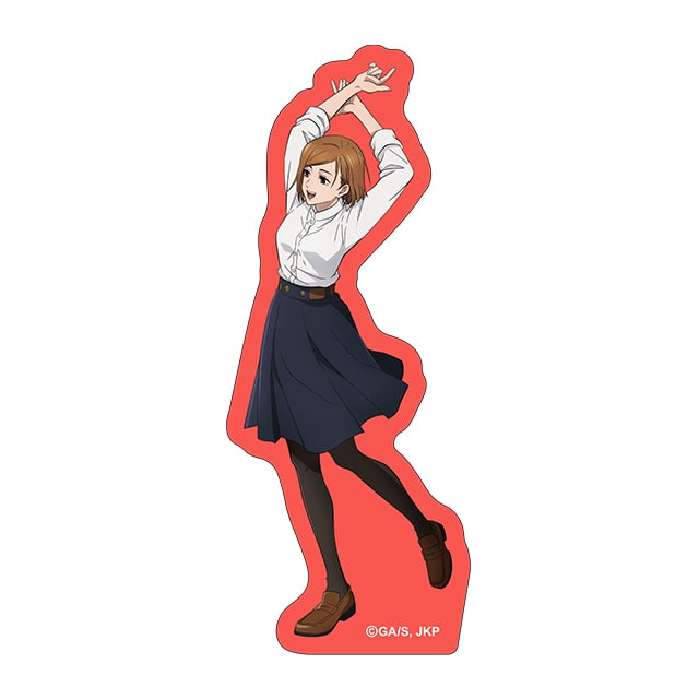 呪術廻戦 描き下ろしクリアダイカットステッカー 釘崎野薔薇 AJ2024Ver.