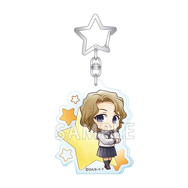 名探偵コナン アクリルキーホルダー／大岡紅葉 ミニキャラ スター