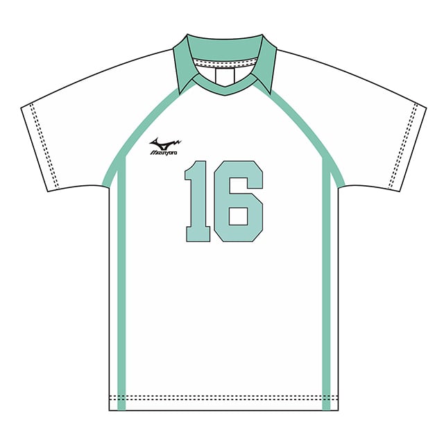 【10周年ロゴVer.】ハイキュー!! 高校ユニフォーム 青葉城西高校 京谷賢太郎 XL