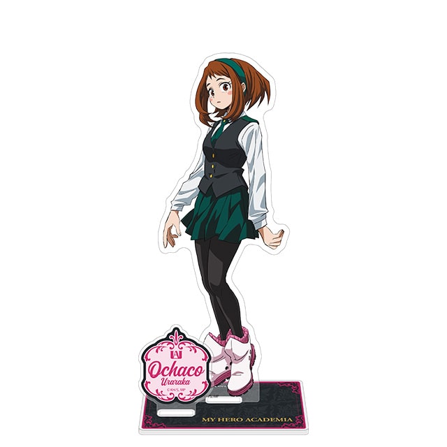 僕のヒーローアカデミア アクリルスタンド 麗日お茶子 グリニッシュコスチュームVer.