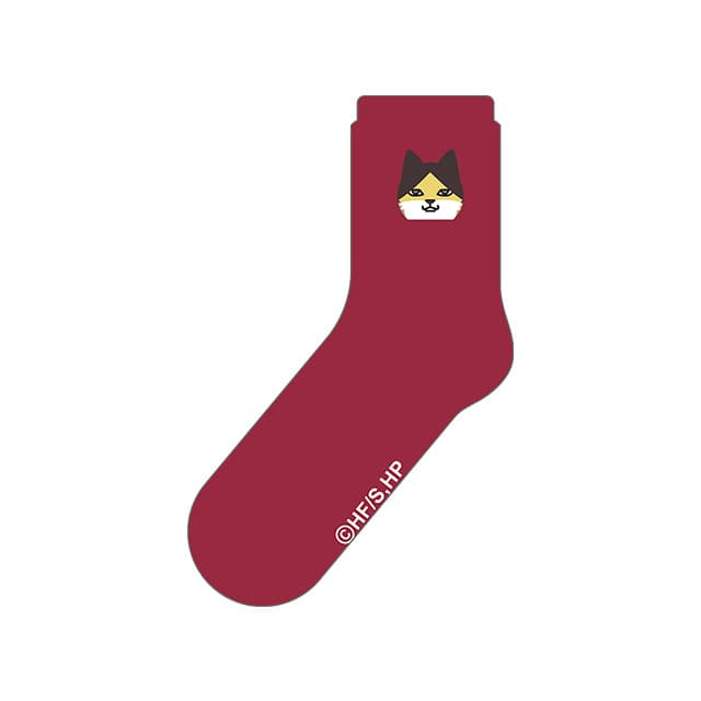 ハイキュー!! 刺繍ソックス スナギツネ