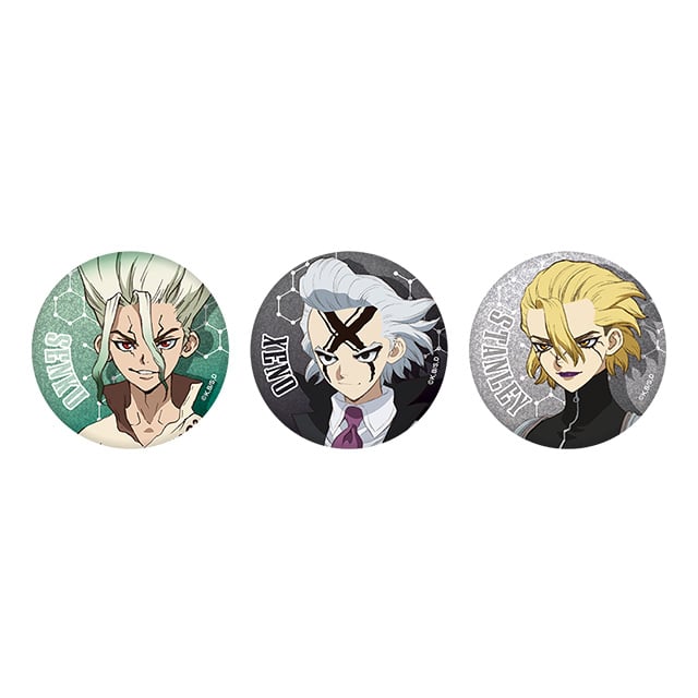 Dr.STONE 缶バッジ3個セット