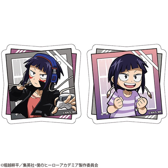 僕のヒーローアカデミア クリアスマホステッカー2枚セット 君はヒーローになれる！Ver. 耳郎響香