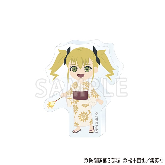 怪獣8号 ミニアクリルブロック ちびキャラ浴衣Ver. 四ノ宮 キコル