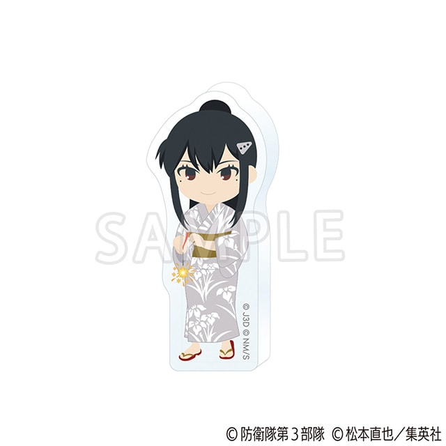 怪獣8号 ミニアクリルブロック ちびキャラ浴衣Ver. 亜白 ミナ