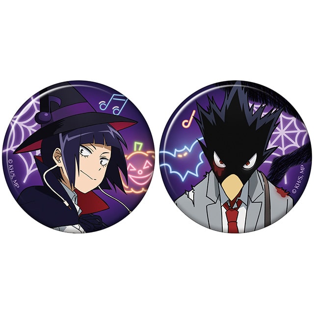 僕のヒーローアカデミア 缶バッジセット ハロウィン（耳郎・常闇）