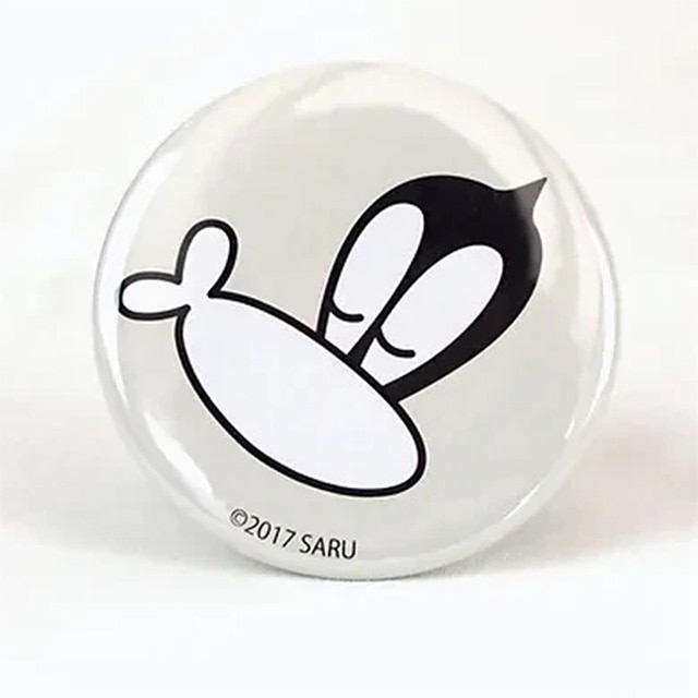 サイエンスSARU 缶バッジ（アイボリー）