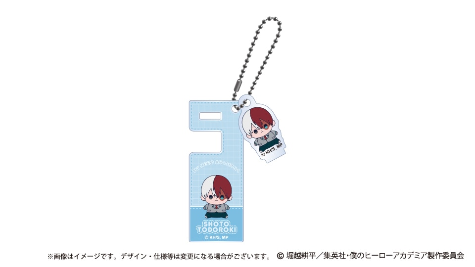 僕のヒーローアカデミア もっちび スマホスタンドキーホルダー 轟 焦凍