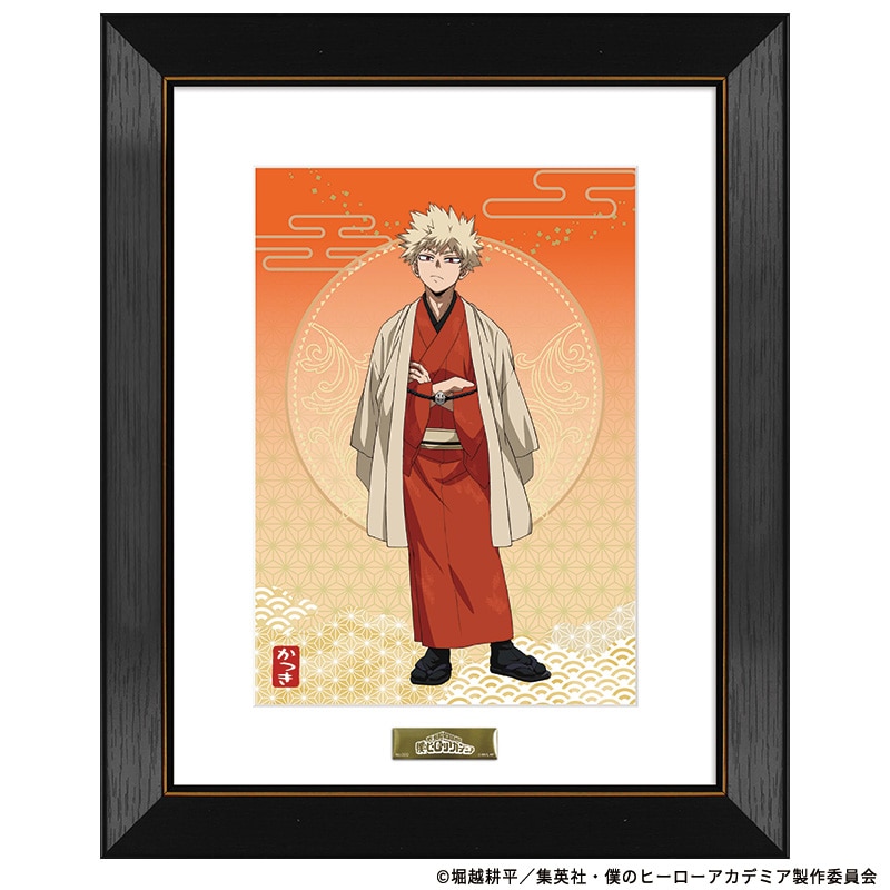 僕のヒーローアカデミア 描き下ろしB5キャラファイングラフ 爆豪勝己 TaS10th Ver.