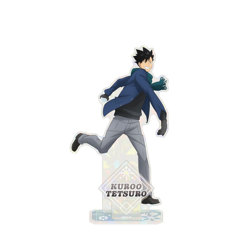 ハイキュー!! ホログラムアクリルスタンド 黒尾鉄朗 雪合戦Ver.