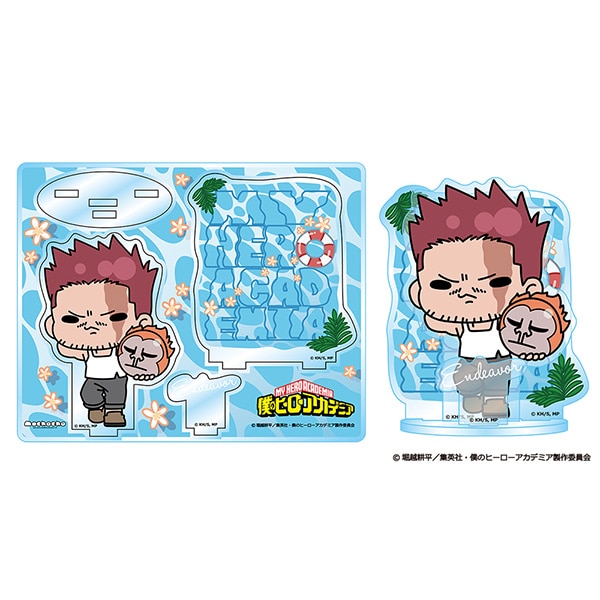 僕のヒーローアカデミア アニマルビーチボールmochocho アクリルスタンド エンデヴァー