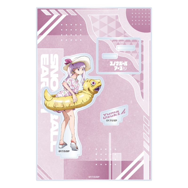 スノウボールアース アクリルスタンド 卯月ゆま HOT POOL Ver.