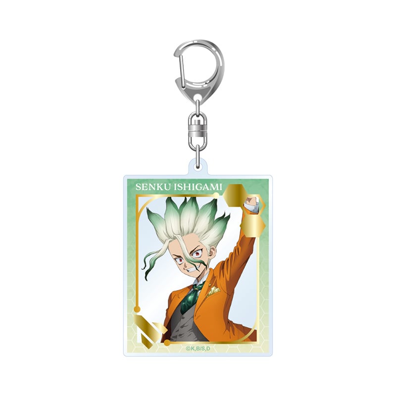 Dr.STONE STONE FES.2026 箔押しアクリルキーホルダー 石神千空