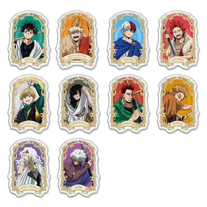 僕のヒーローアカデミア トレーディング額縁マグネット 十傑シリーズ「REUNION Ver.」 【全10種】 ランダム1個
