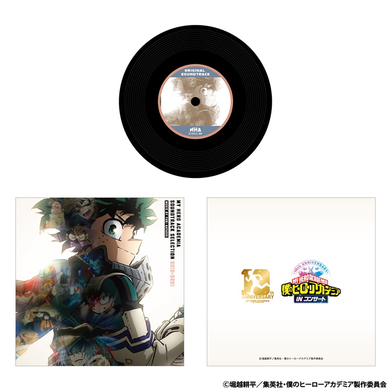 僕のヒーローアカデミア レコード風コースター 7