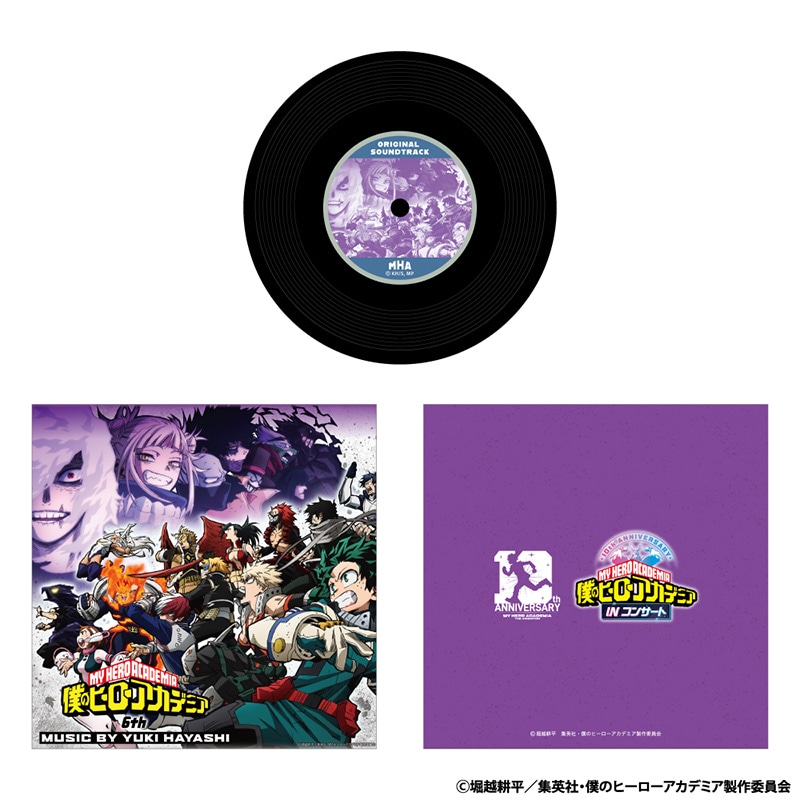 僕のヒーローアカデミア レコード風コースター 8