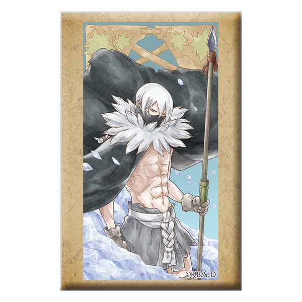 Dr.STONE スタンド付きスクエア缶バッジ 氷月