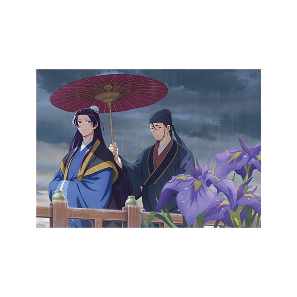 薬屋のひとりごと クリアポスター（花菖蒲）