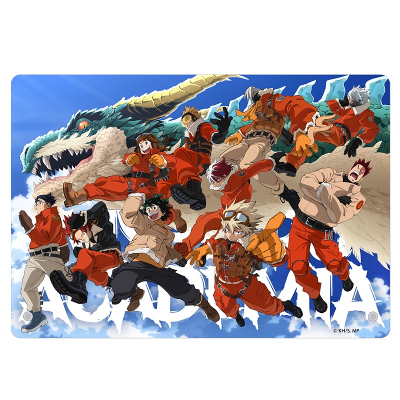 僕のヒーローアカデミア アクリルプレート／十傑シリーズ「ドラゴンアドベンチャー Ver.」