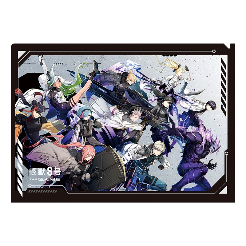 怪獣８号 THE GAME クリアファイル 集合C