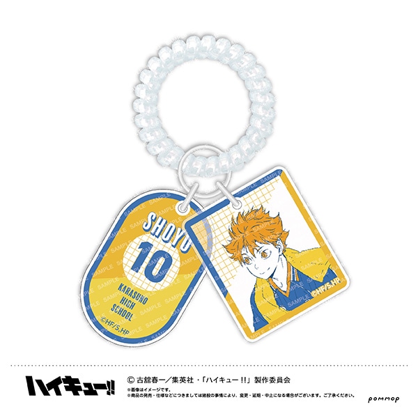 ハイキュー!! ロッカーキー風キーホルダー オフショットカラー Vol.2 日向翔陽