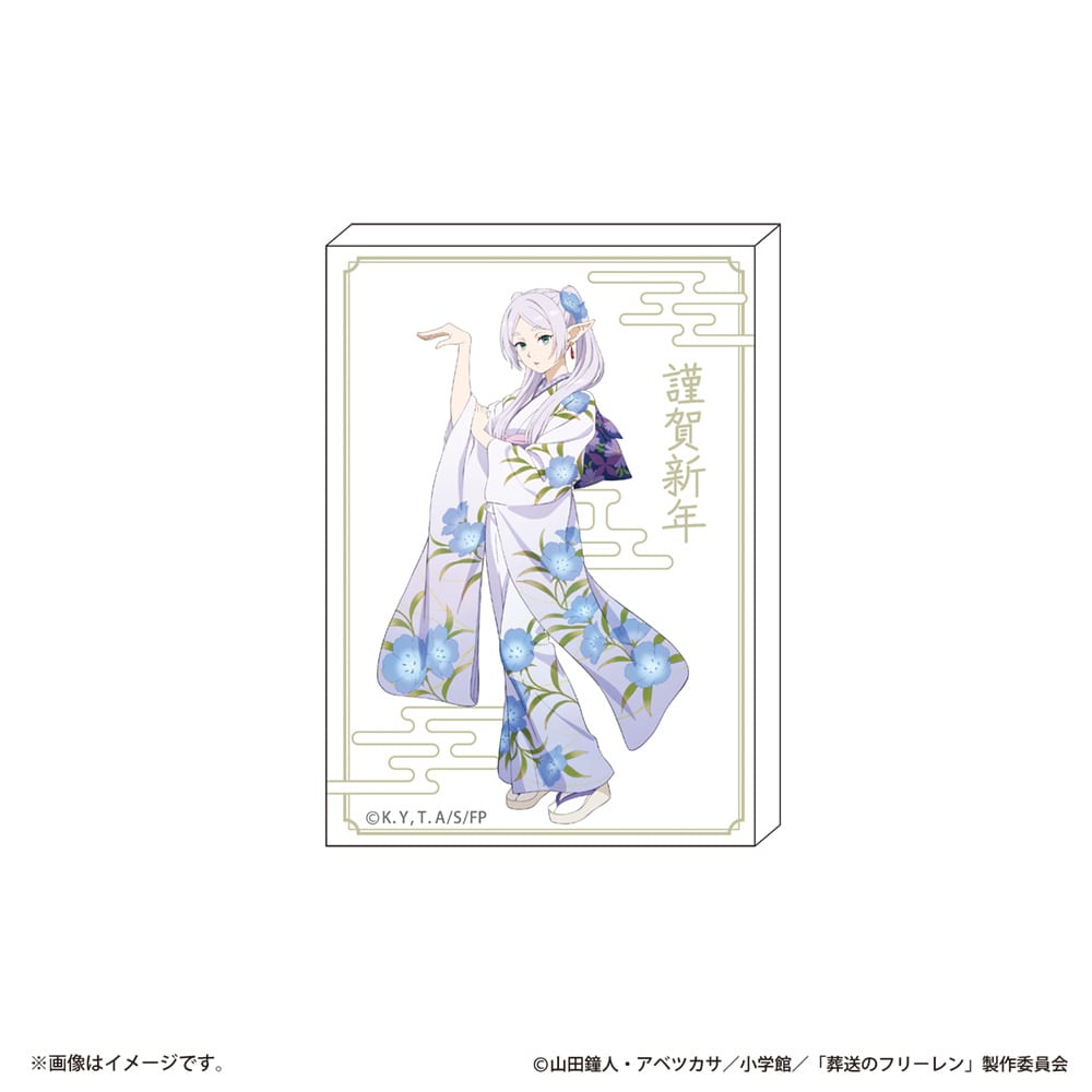 葬送のフリーレン お正月ビジュアル ミニキャンバス フリーレン