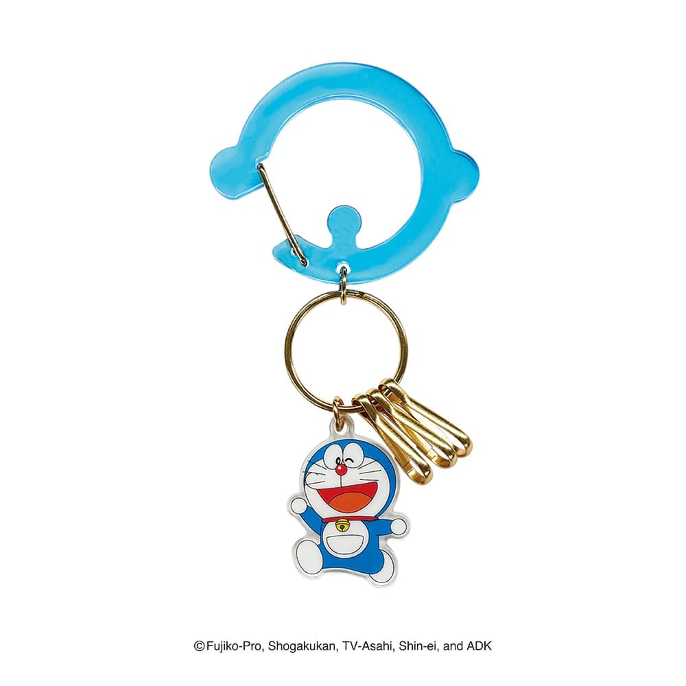 ドラえもん　アクリルカラビナチャーム（ジャンプ）
