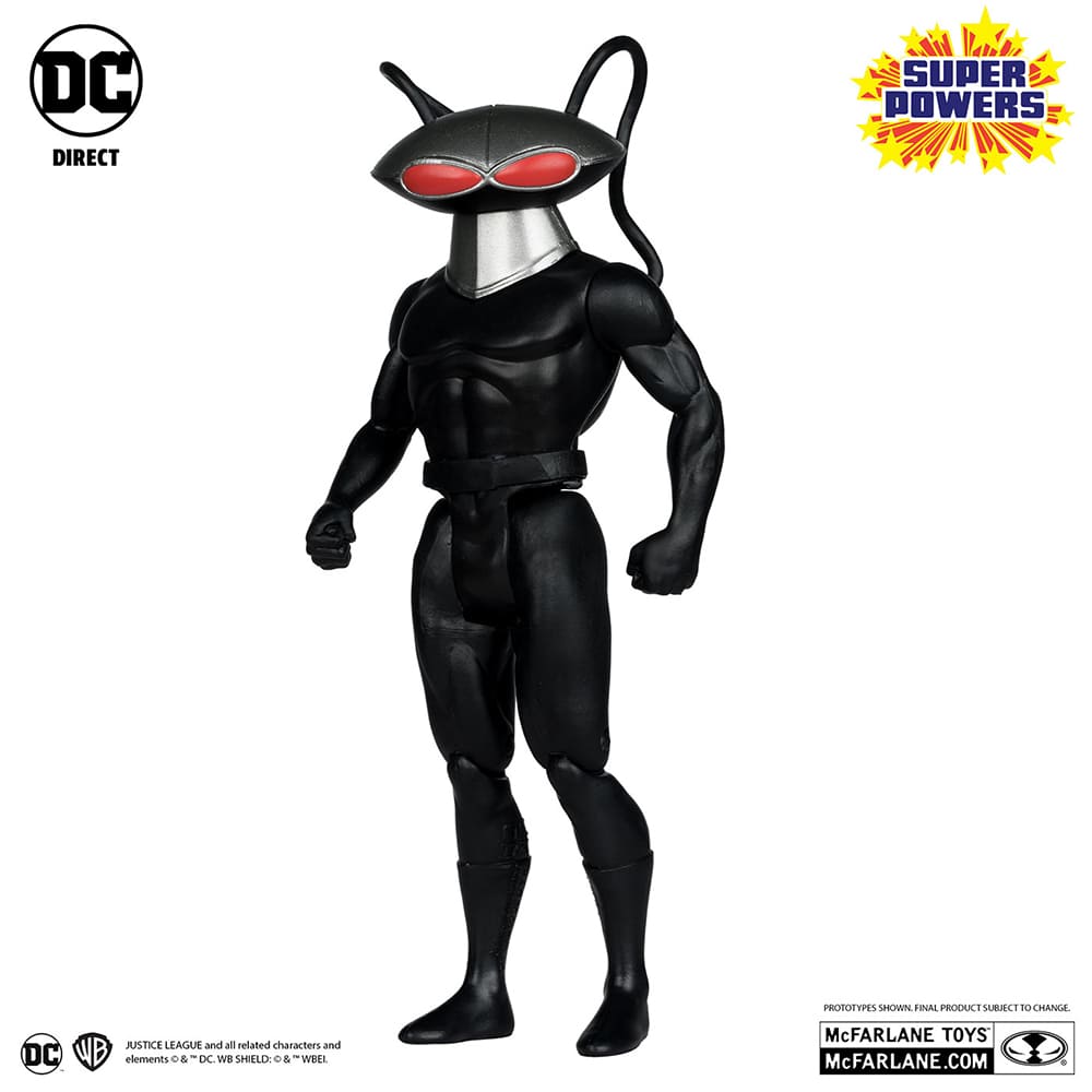 「DCスーパーパワーズ」4インチ・アクションフィギュア　#36 ブラックマンタ（ブラックスーツ）［コミック］