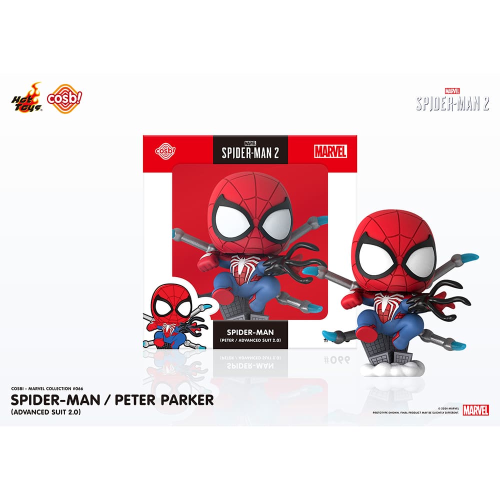 【コスビ】#066 スパイダーマン／ピーター・パーカー（アドバンスド・スーツ2.0）［ゲーム『Marvel's Spider-Man 2』］