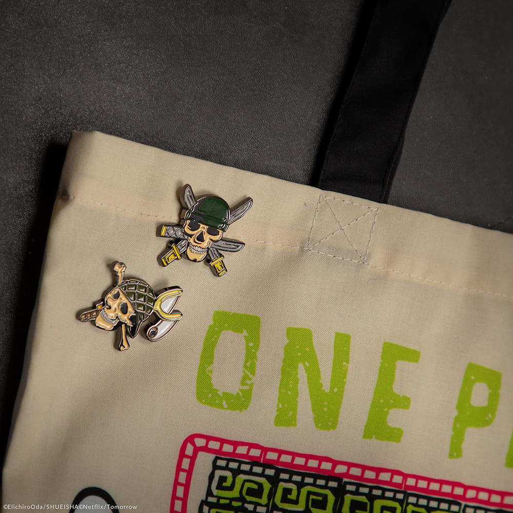 『ONE PIECE』（Netflix）【ピンバッジ】ゾロ＆ウソップ（アイコン）