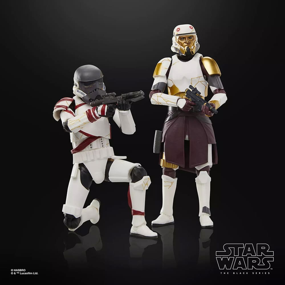 『スター・ウォーズ』「BLACKシリーズ」6インチ・アクションフィギュア イノック隊長＆ナイト・トルーパー ［TVドラマ『アソーカ』］